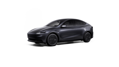 Model Y Tração traseira em branco pérola com jantes 18" Aperture