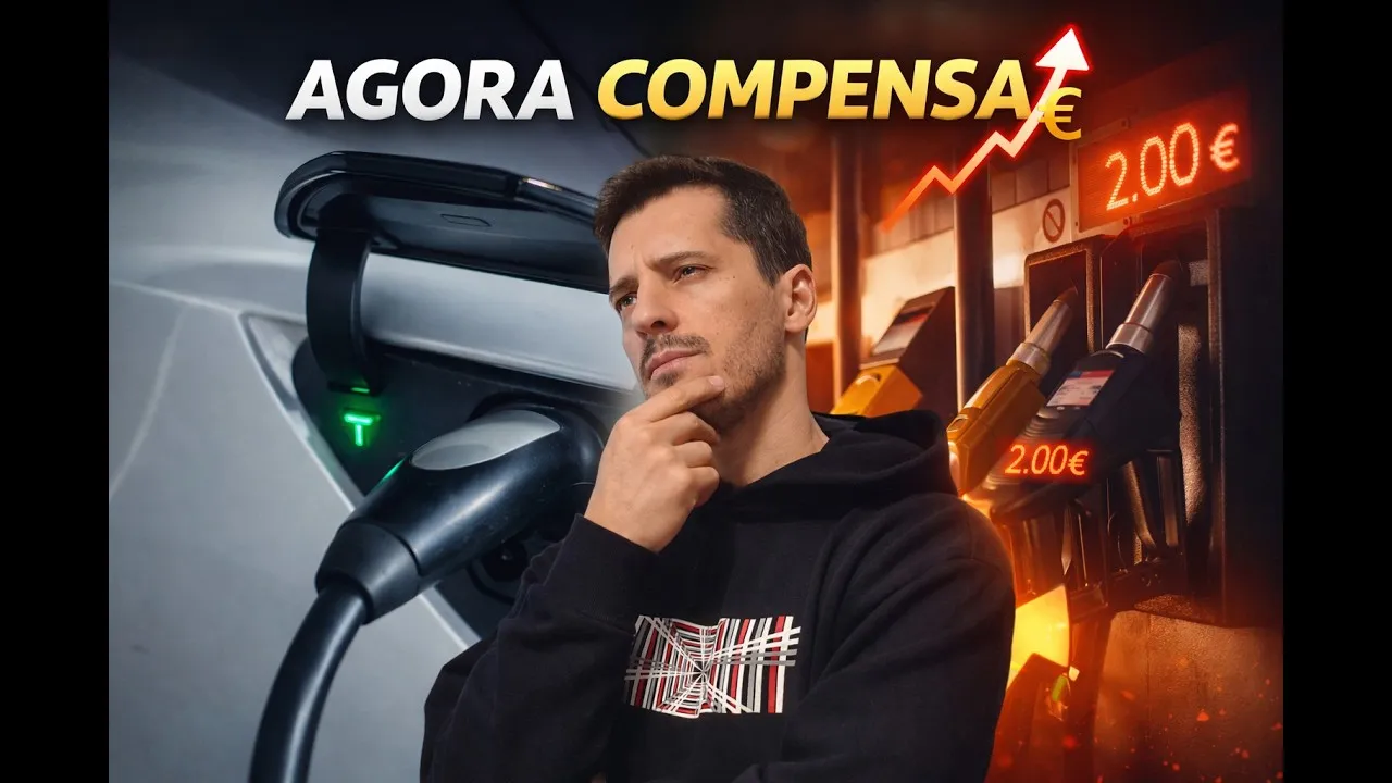 Miniatura do vídeo: Combustíveis a 2€: vale a pena mudar para elétrico?