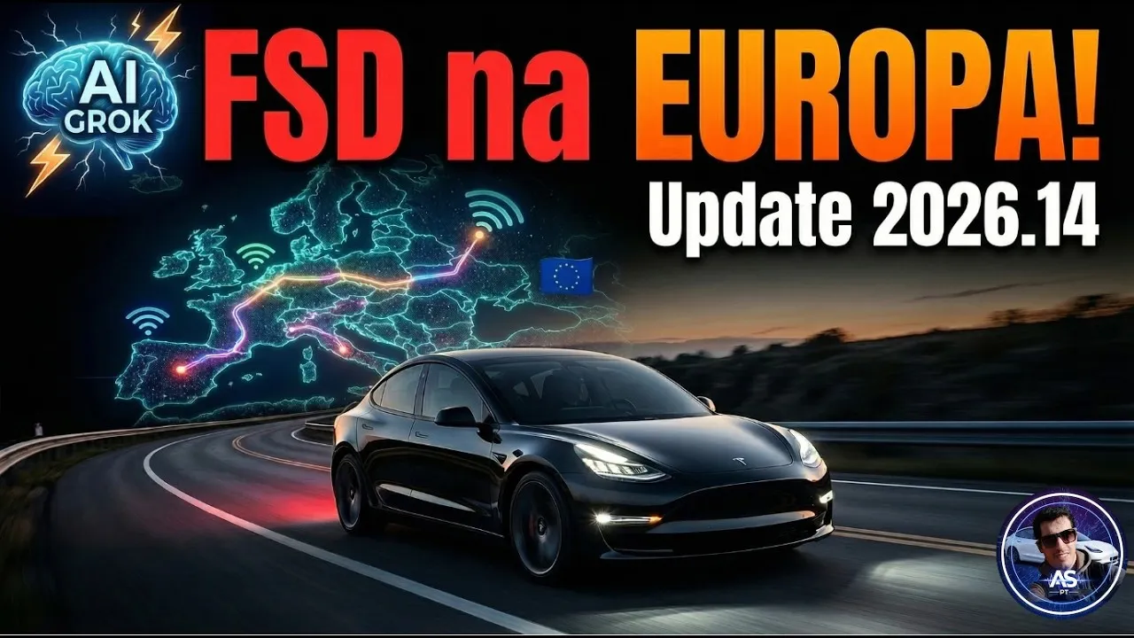 Miniatura do vídeo: Tesla 2026.14: o que muda na atualização de primavera