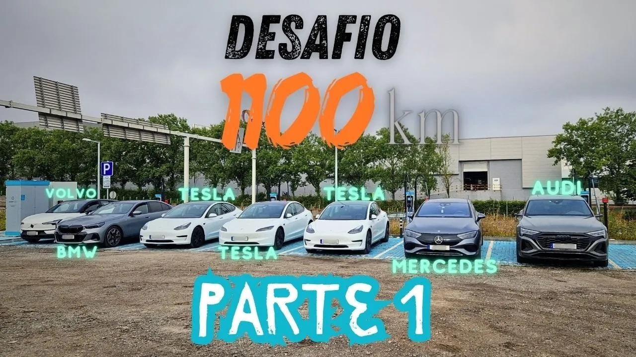 Miniatura do vídeo: Desafio 1100 km em Tesla Model 3: Porto-Loulé-Porto o mais rápido possível