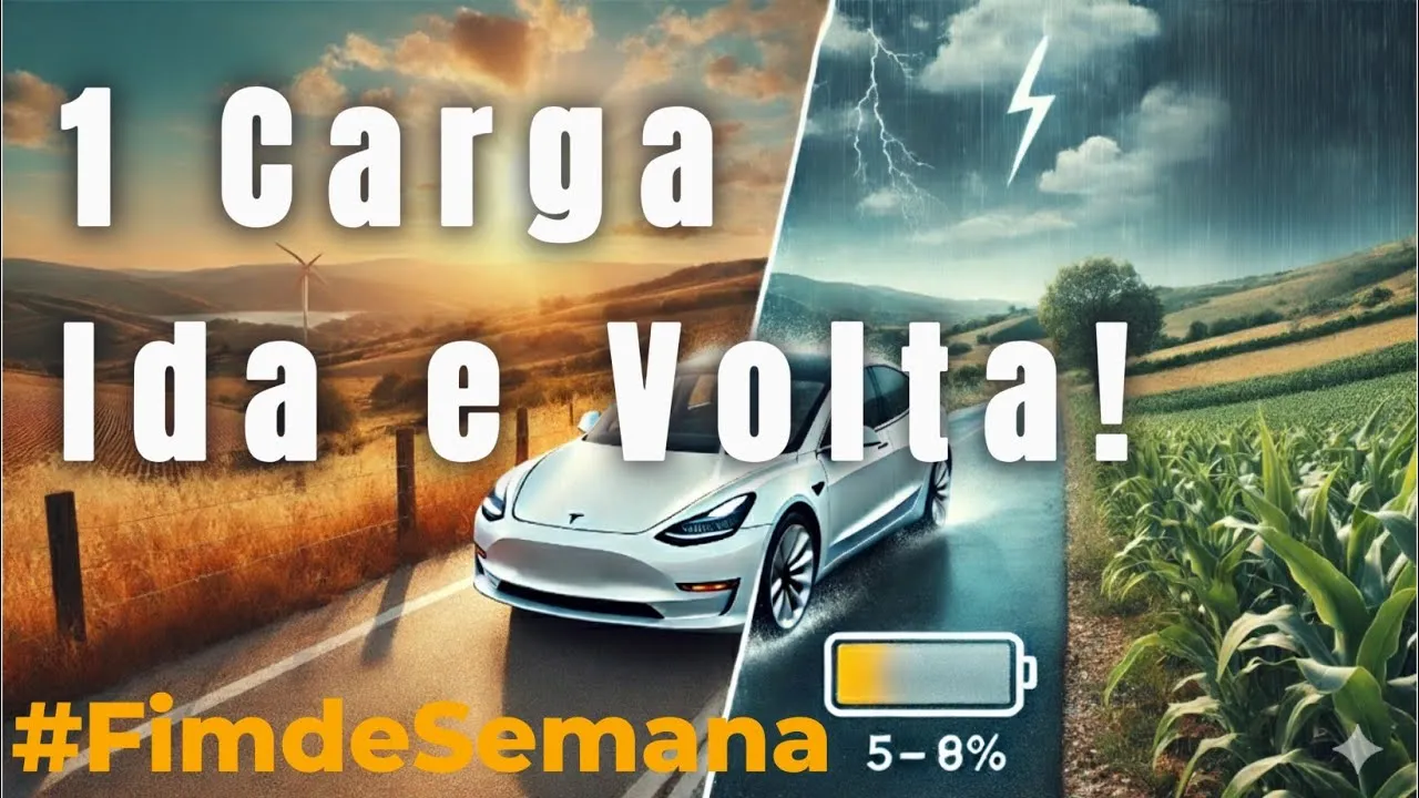 Miniatura do vídeo: Road trip Aveiro, Ponte de Lima no Tesla: 362 km com uma carga