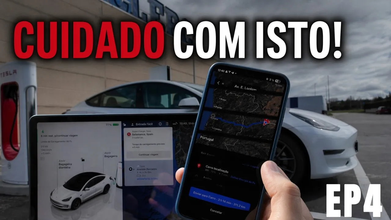 Miniatura do vídeo: Roadtrip Tesla no inverno: 1445 km e o que aprendi