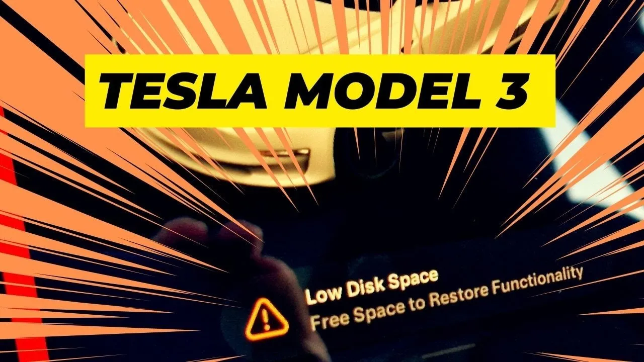 Miniatura do vídeo: Tesla Model 3: aviso Low Disk Space e como resolver