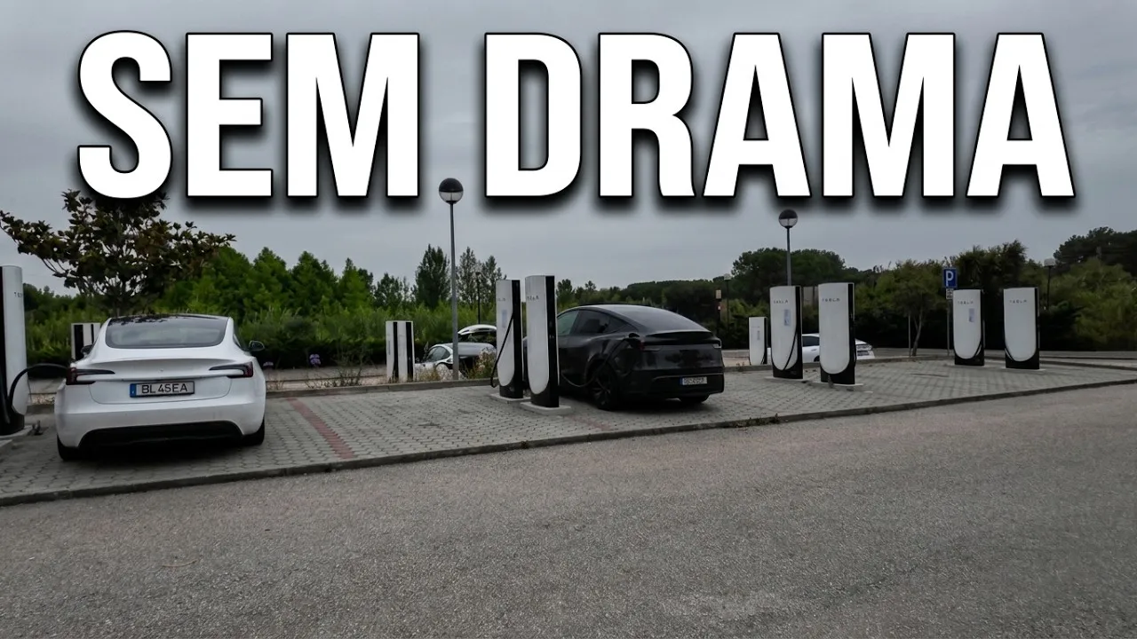 Miniatura do vídeo: Road trip Tesla 6 dias, ep.4: Batalha e regresso a Aveiro