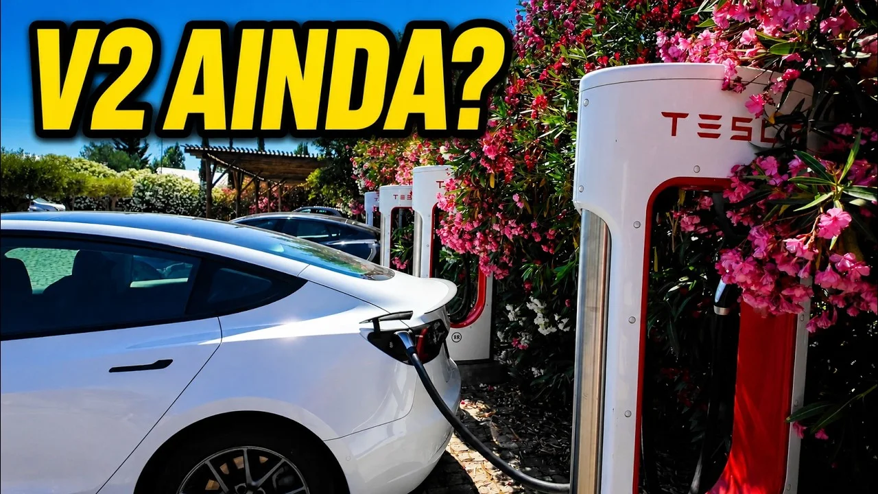 Miniatura: Road trip Tesla 6 dias, ep.2: Santiago do Caçém a Arraiolos