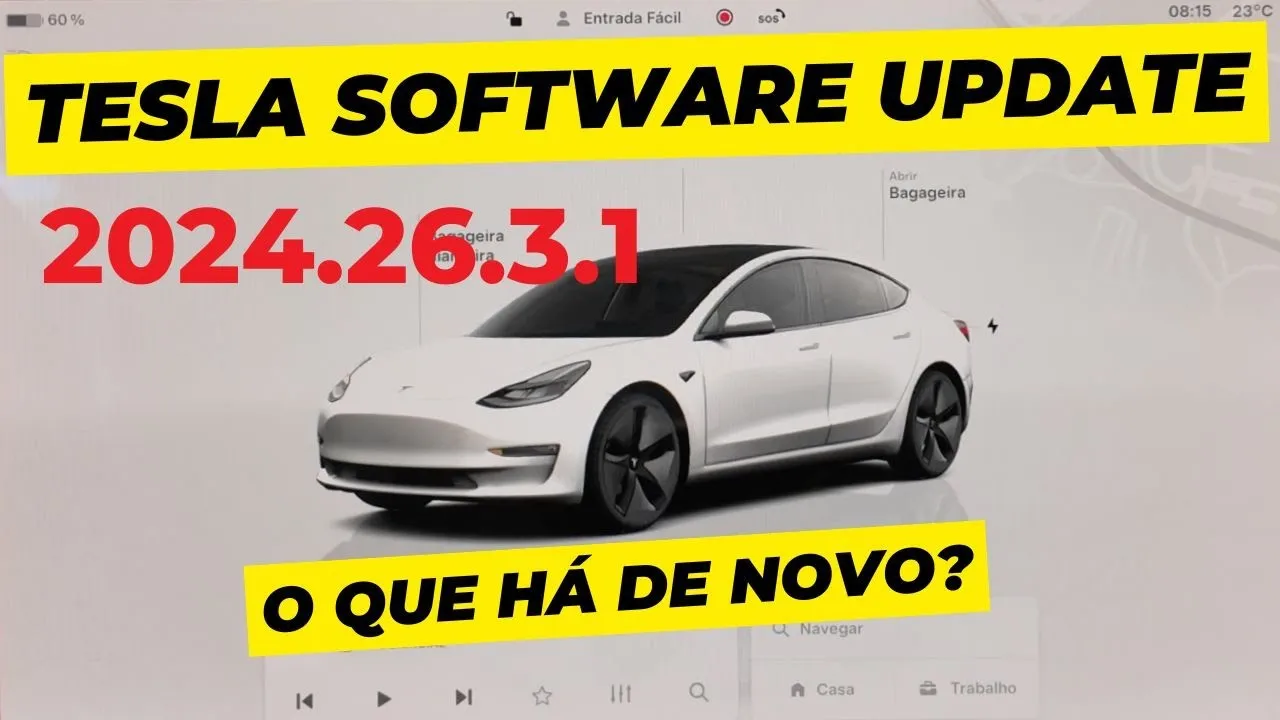 Miniatura do vídeo: Tesla update 2024.26.3.1: o que há de novo