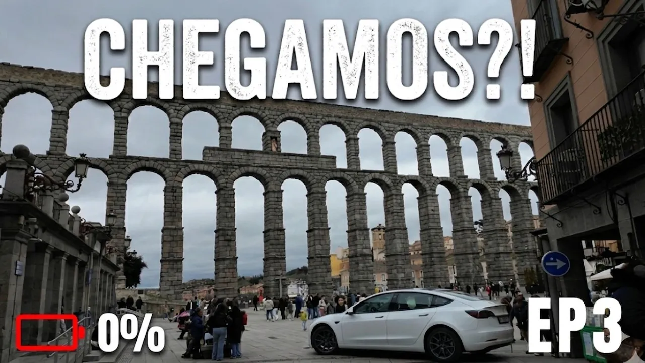 Miniatura do vídeo: Road trip Espanha: chegar a Segóvia com 2% de bateria