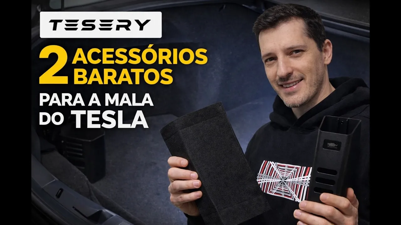 Miniatura do vídeo: Acessórios Tesery para a mala do Model 3: valem a pena?