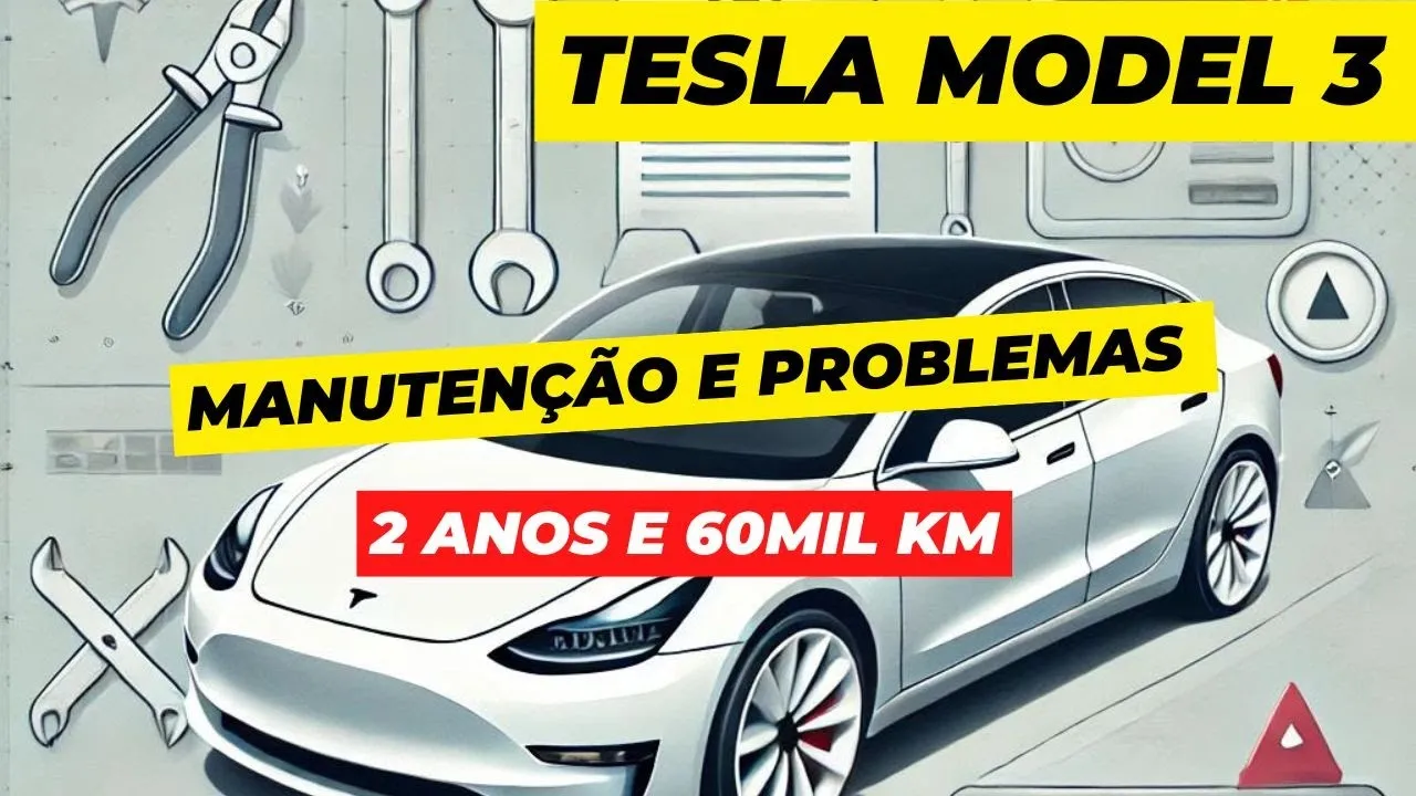 Miniatura do vídeo: Tesla Model 3 aos 60 000 km: problemas e custos reais