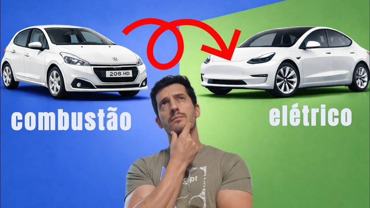 Miniatura do vídeo: Tesla Model 3 vs Peugeot 208 HDI: 3 anos e 95 mil km de diferença