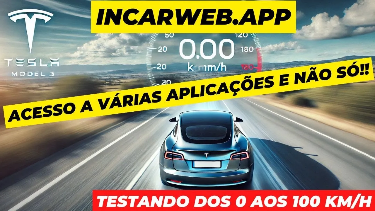 Miniatura do vídeo: IncarWeb.app: o portal web que expande o Tesla