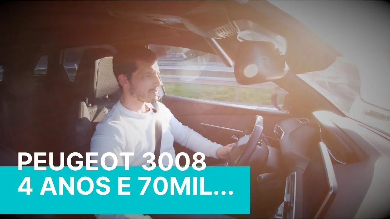 Miniatura do vídeo: Peugeot 3008 após 4 anos e 70 000 km: vale a pena?