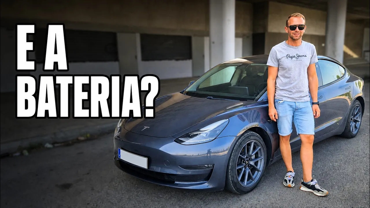 Miniatura do vídeo: Tesla Model 3 usado: de 300 € a 30 € de combustível por mês