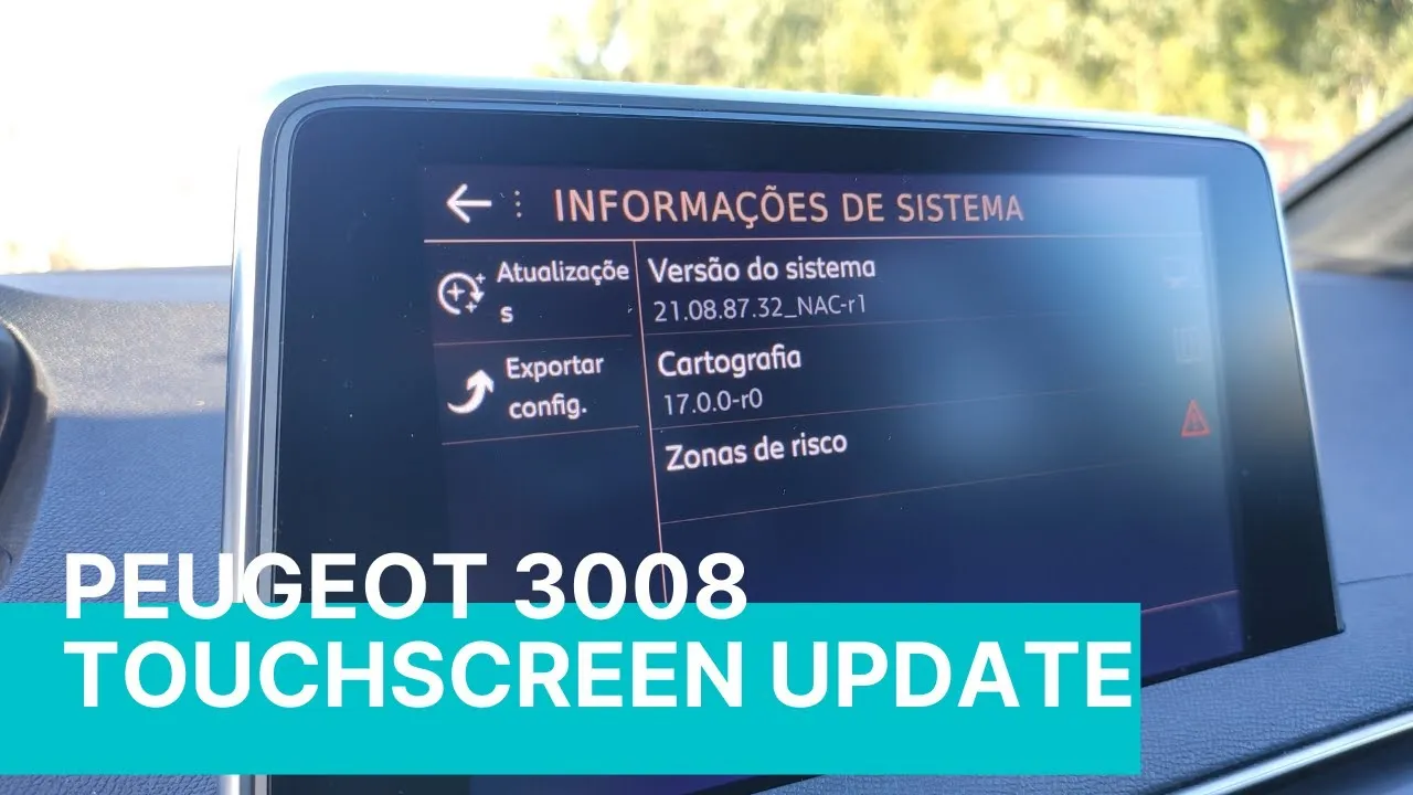 Miniatura do vídeo: Peugeot 3008: como atualizar o touchscreen via USB