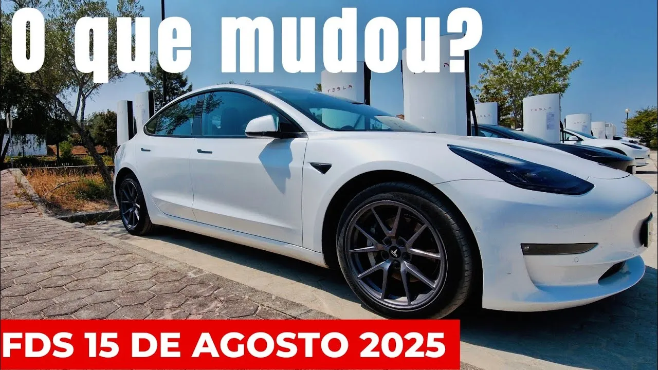 Miniatura do vídeo: Roadtrip de verão em Tesla: filas, calor e V4 em Portugal