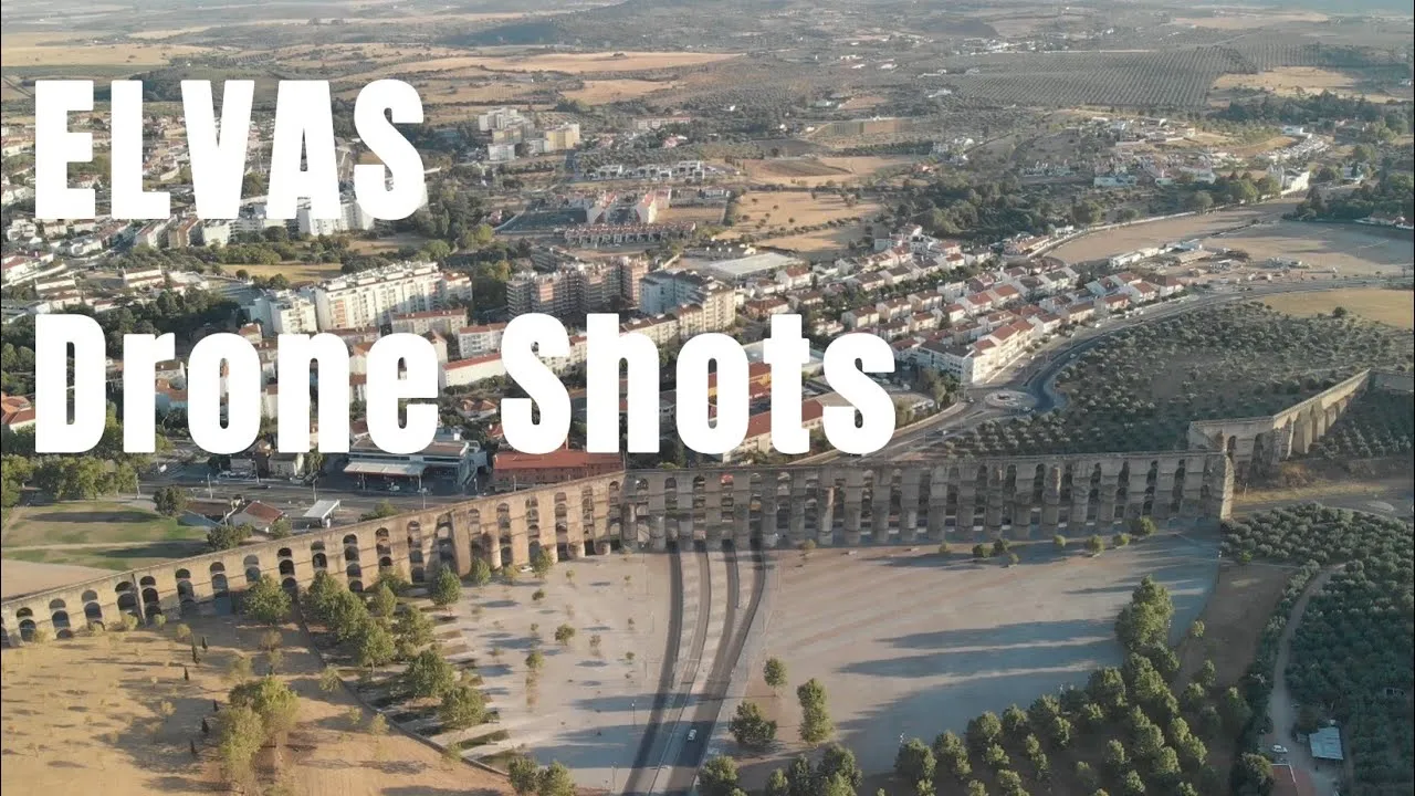 Miniatura do vídeo: Elvas vista do céu: imagens de drone do Património Mundial