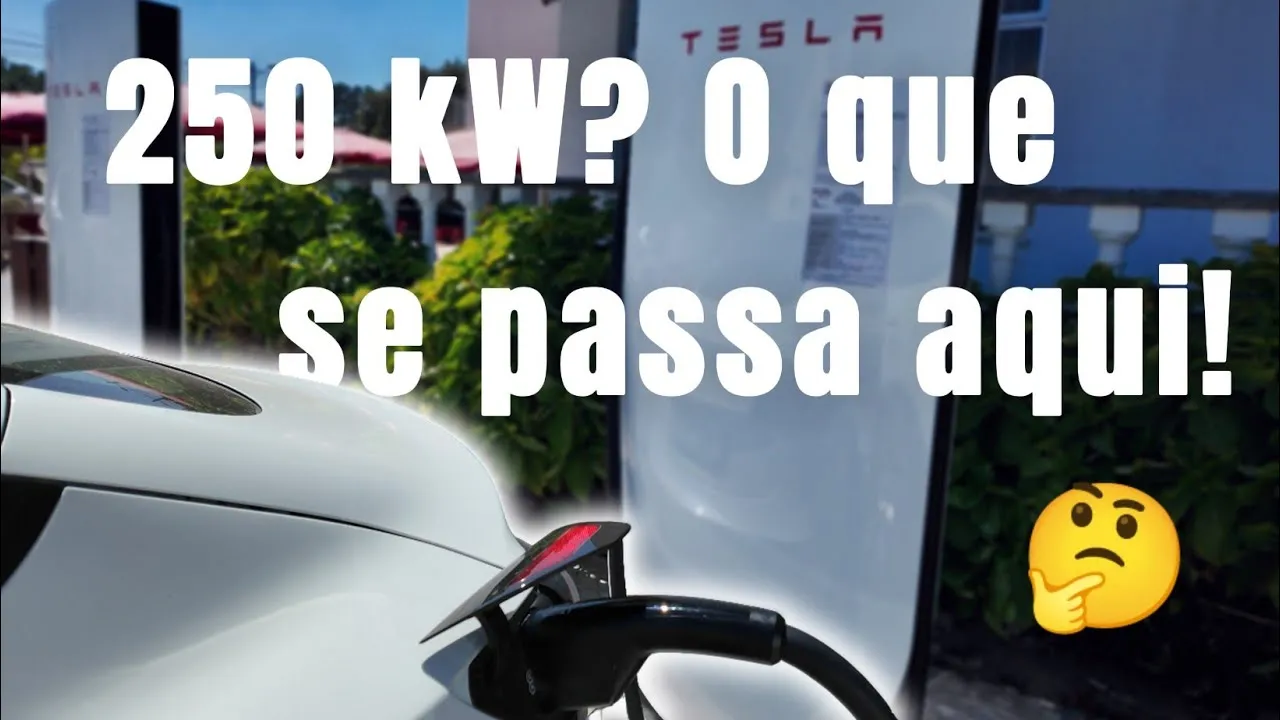 Miniatura do vídeo: Supercharger V4 Fátima: consegui os 250 kW?