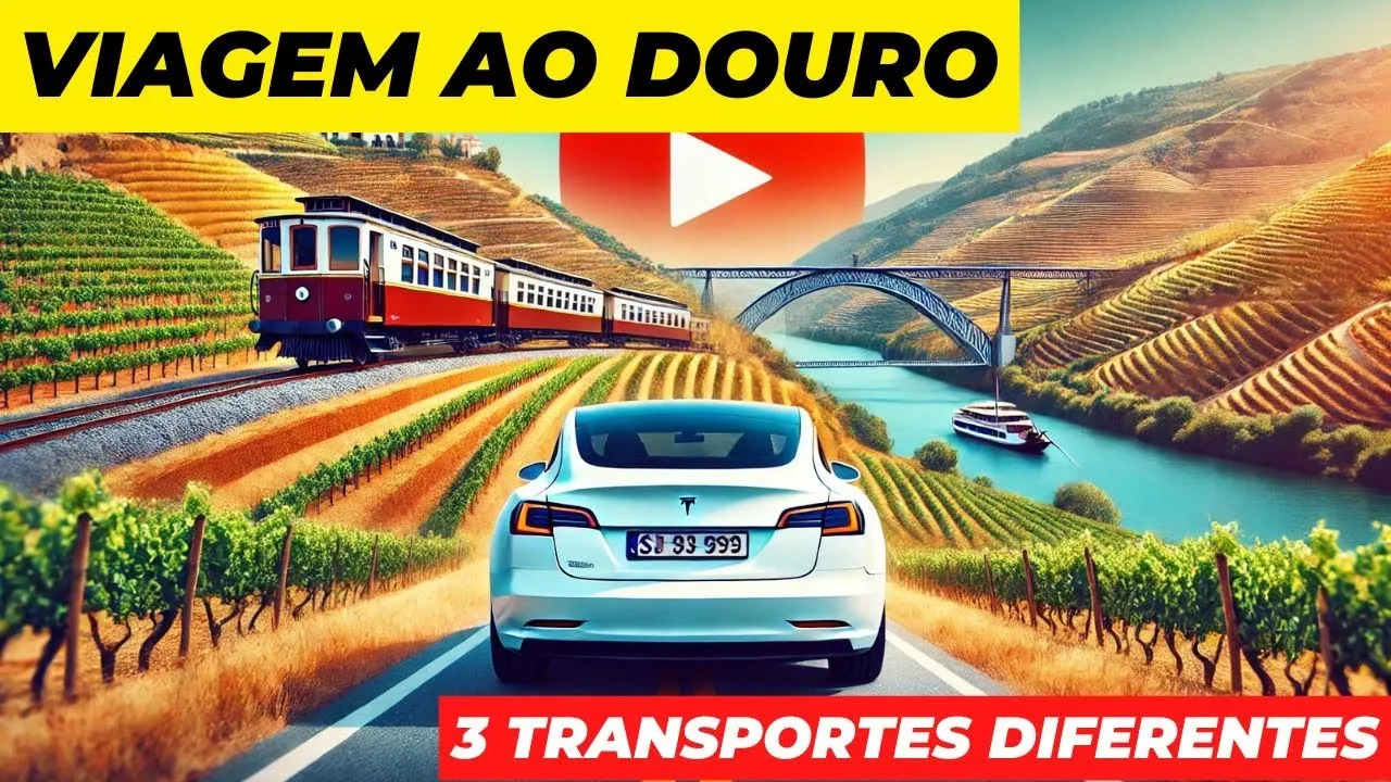 Miniatura do vídeo: Douro de Tesla: 332 km com chuva e consumos surpreendentes