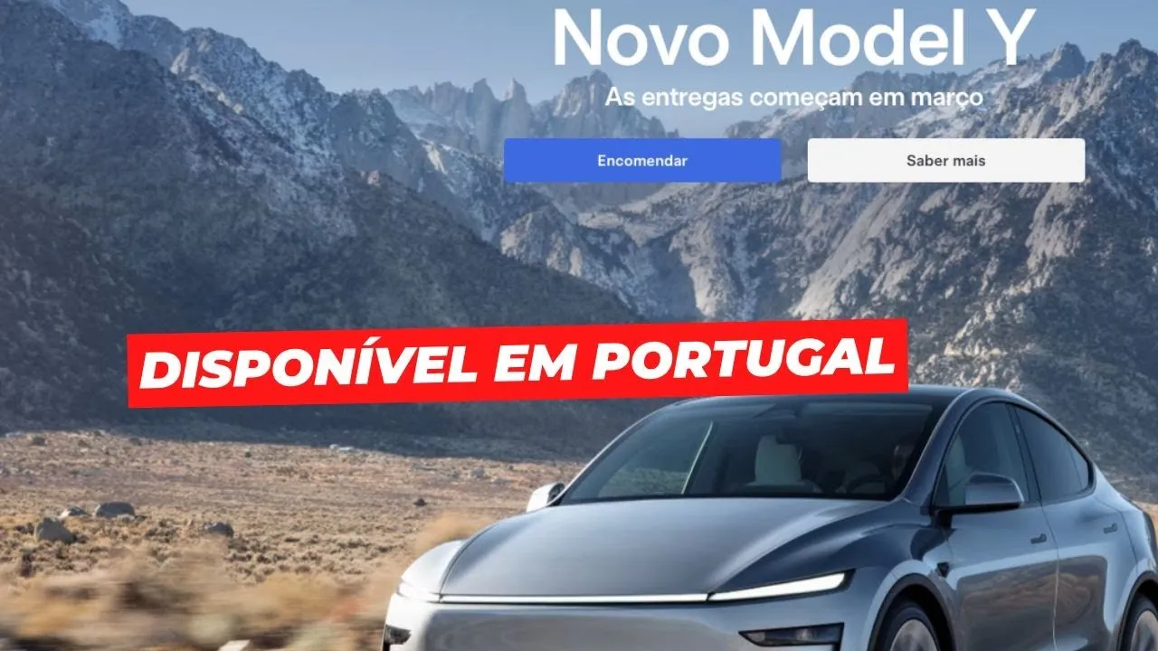 Miniatura do vídeo: Tesla Model Y Juniper em Portugal: o que podes encomendar já