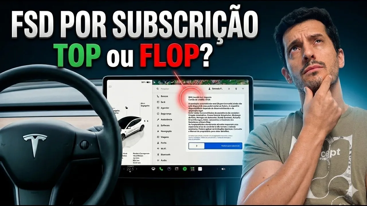 Miniatura do vídeo: FSD em Portugal: o que vais receber por 99€/mês