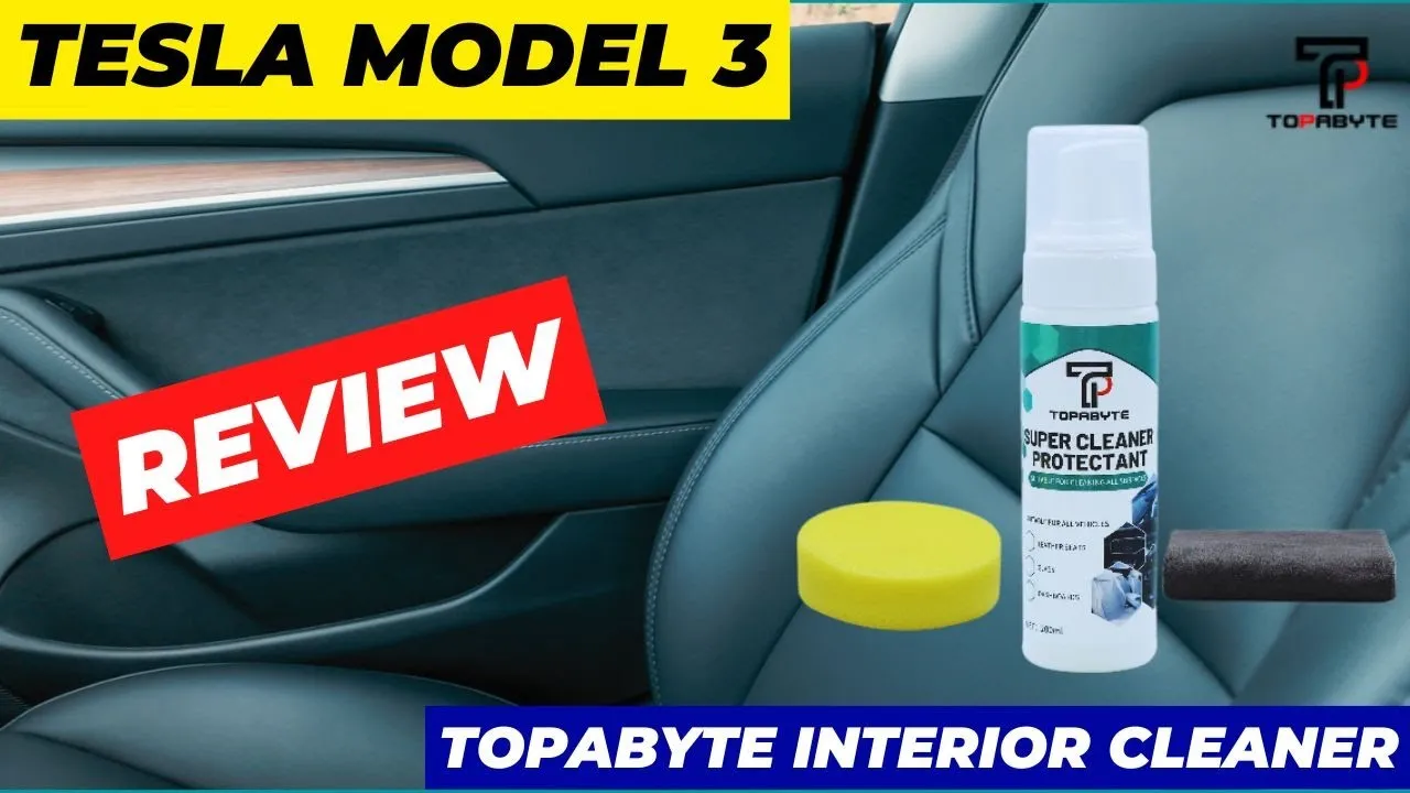 Miniatura do vídeo: Topabyte: vale a pena para limpar o interior do Tesla?
