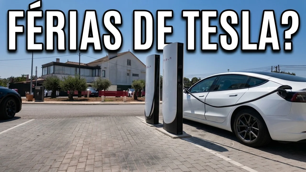 Miniatura do vídeo: Road trip Tesla 6 dias, ep.1: Aveiro a Santiago do Cacém