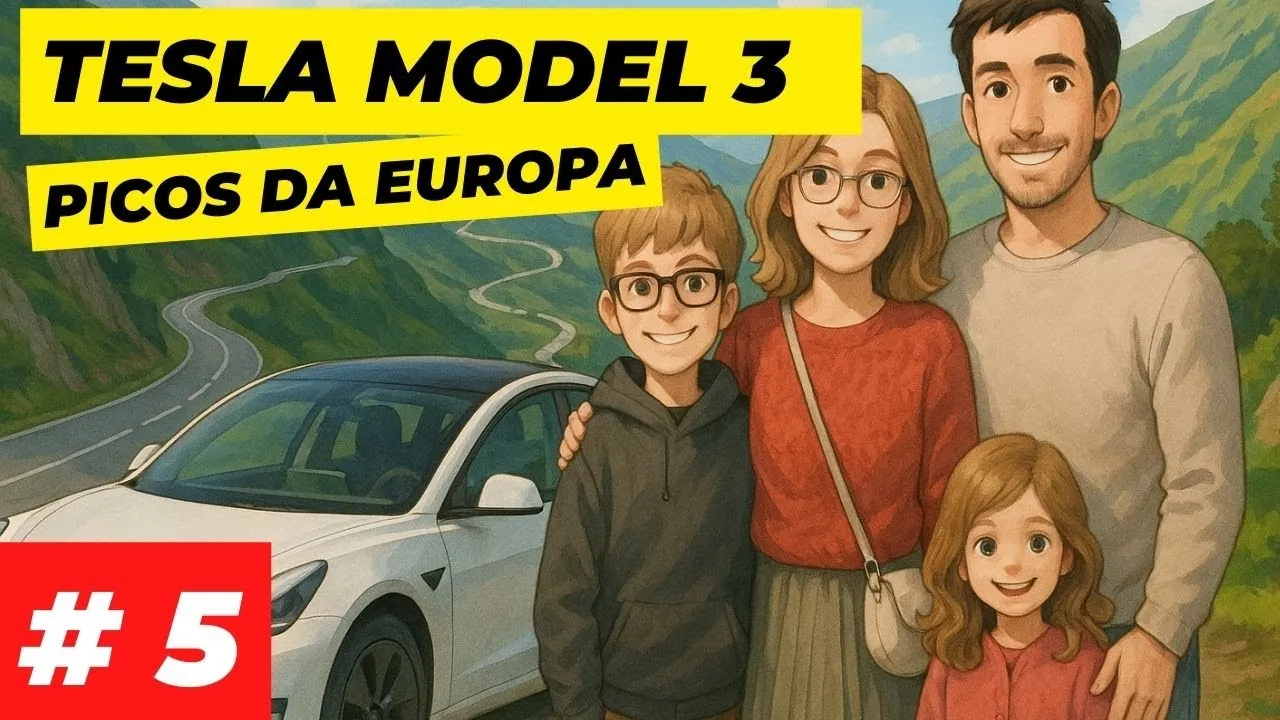 Miniatura do vídeo: Road trip aos Picos da Europa: León a Chaves de Tesla