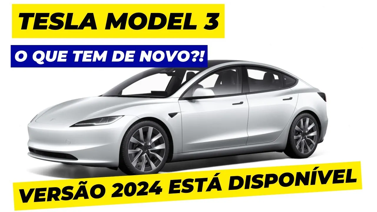 Miniatura do vídeo: Tesla Model 3 Highland: o que mudou no redesenho de 2024